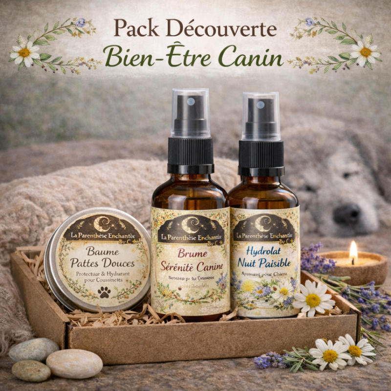 Pack Découverte – Bien-être naturel du chien