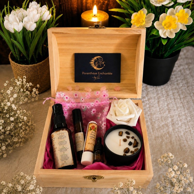 Coffret bien-être Douceur Gourmande rituel cocooning