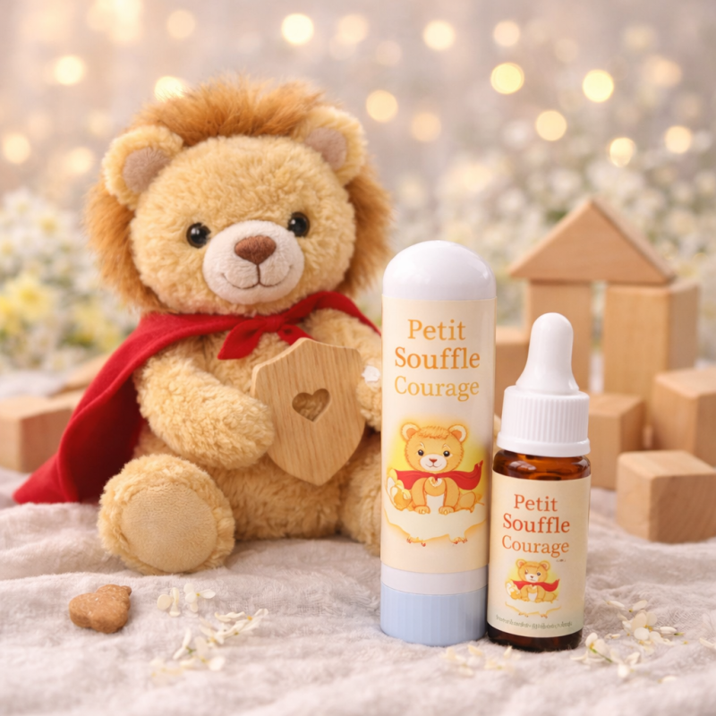 Petit Souffle Courage 🦁 – Kit inhalateur enfant