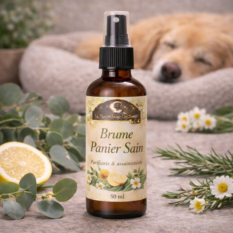 Brume Panier Sain pour l’environnement du chien